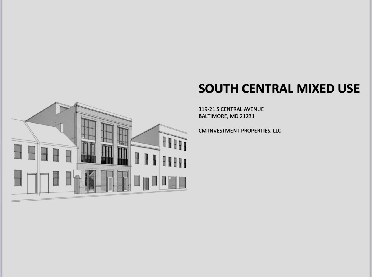 319 S Central Ave, Baltimore, MD à vendre Photo du bâtiment- Image 1 de 16