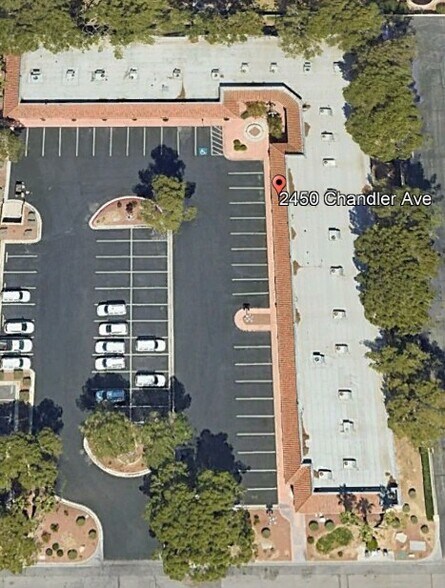 2450 Chandler Ave, Las Vegas, NV à louer - Aérien - Image 2 de 4