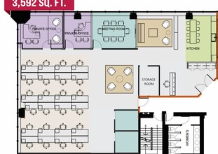 4881 Yonge St, Toronto, ON à louer Plan d’étage- Image 1 de 1