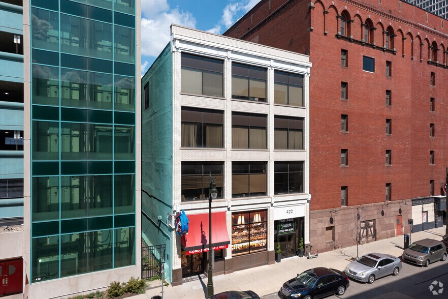 422 W Congress St, Detroit, MI à louer - Photo du bâtiment - Image 3 de 9