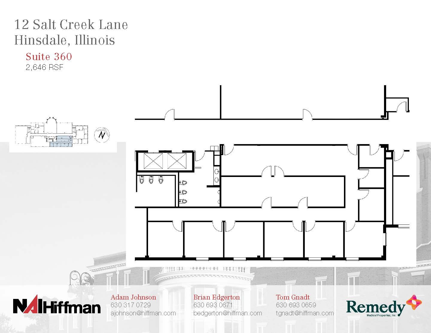 12 Salt Creek Ln, Hinsdale, IL à louer Plan d  tage- Image 1 de 1