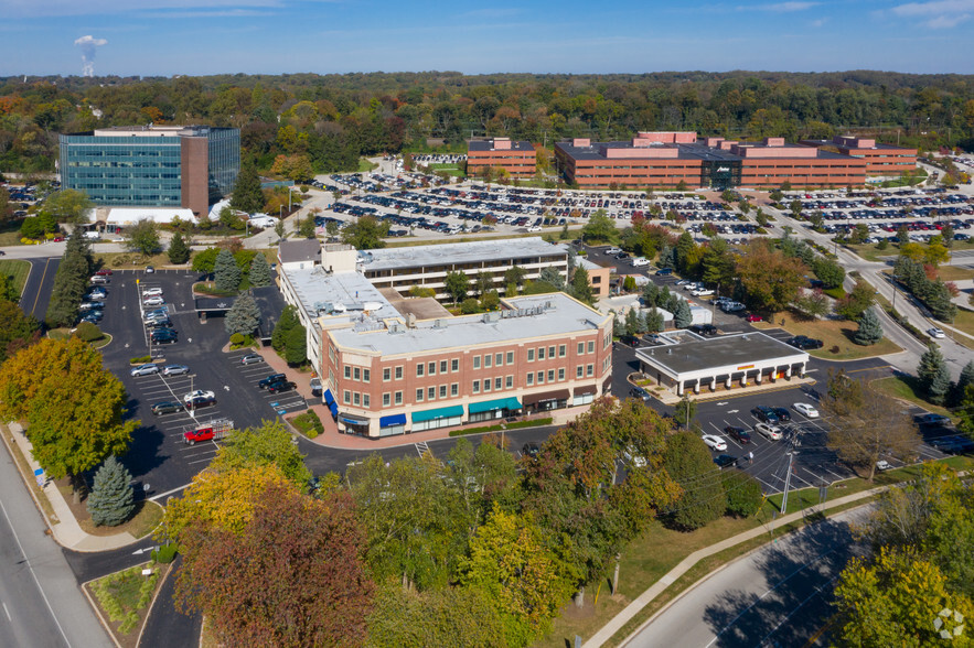 591-595 E Lancaster Ave, Radnor, PA for lease - Aerial - Image 2 of 11