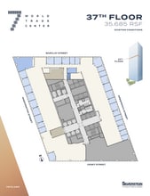 7 World Trade Center, New York, NY à louer Plan d’étage- Image 1 de 2