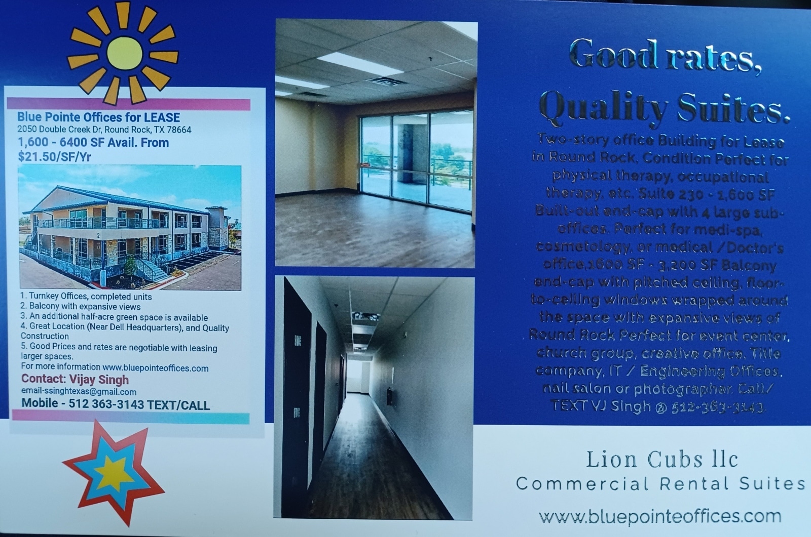 2050 Double Creek Dr, Round Rock, TX for lease Interior Photo- Image 1 of 4