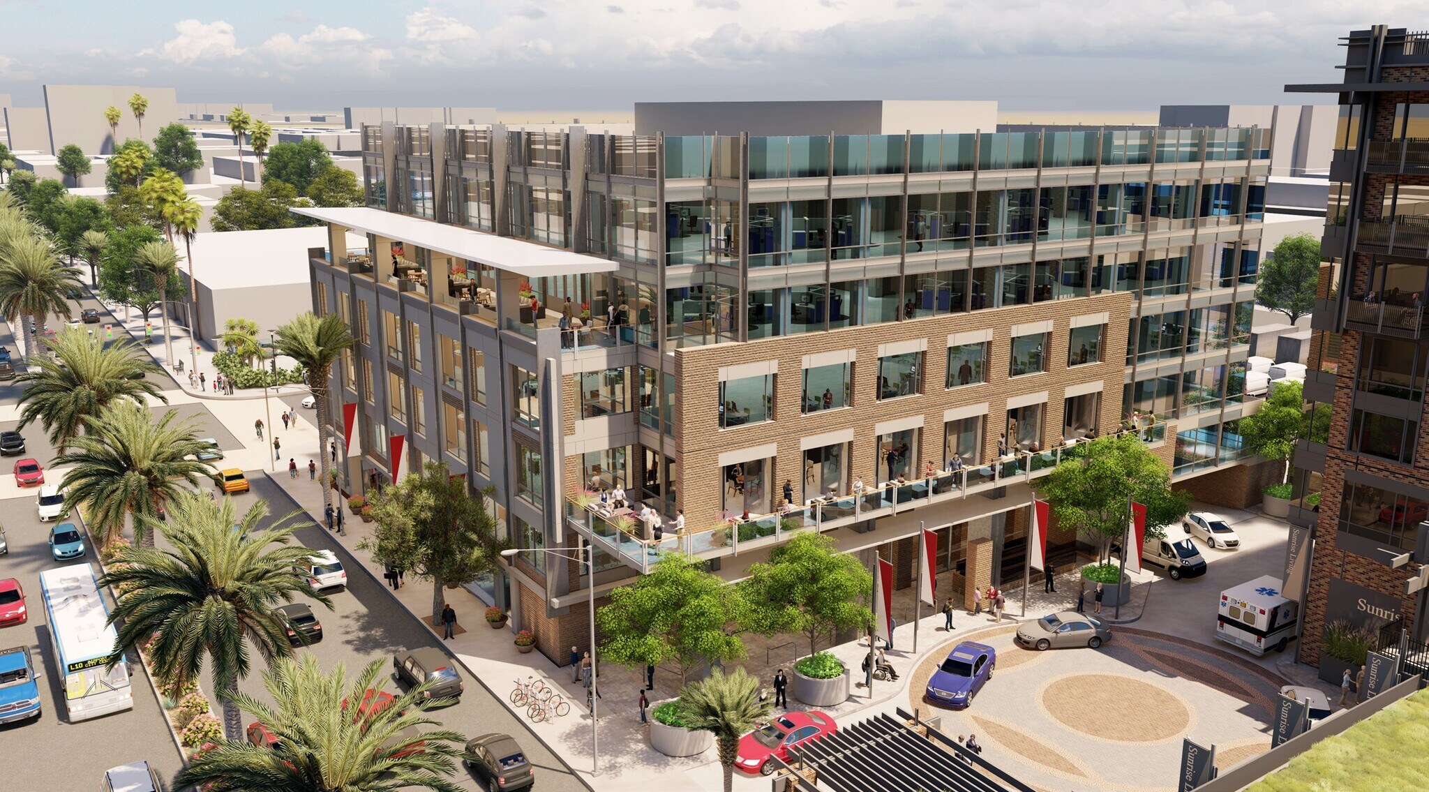 555 S Arroyo Pky, Pasadena, CA à louer Photo du bâtiment- Image 1 de 2