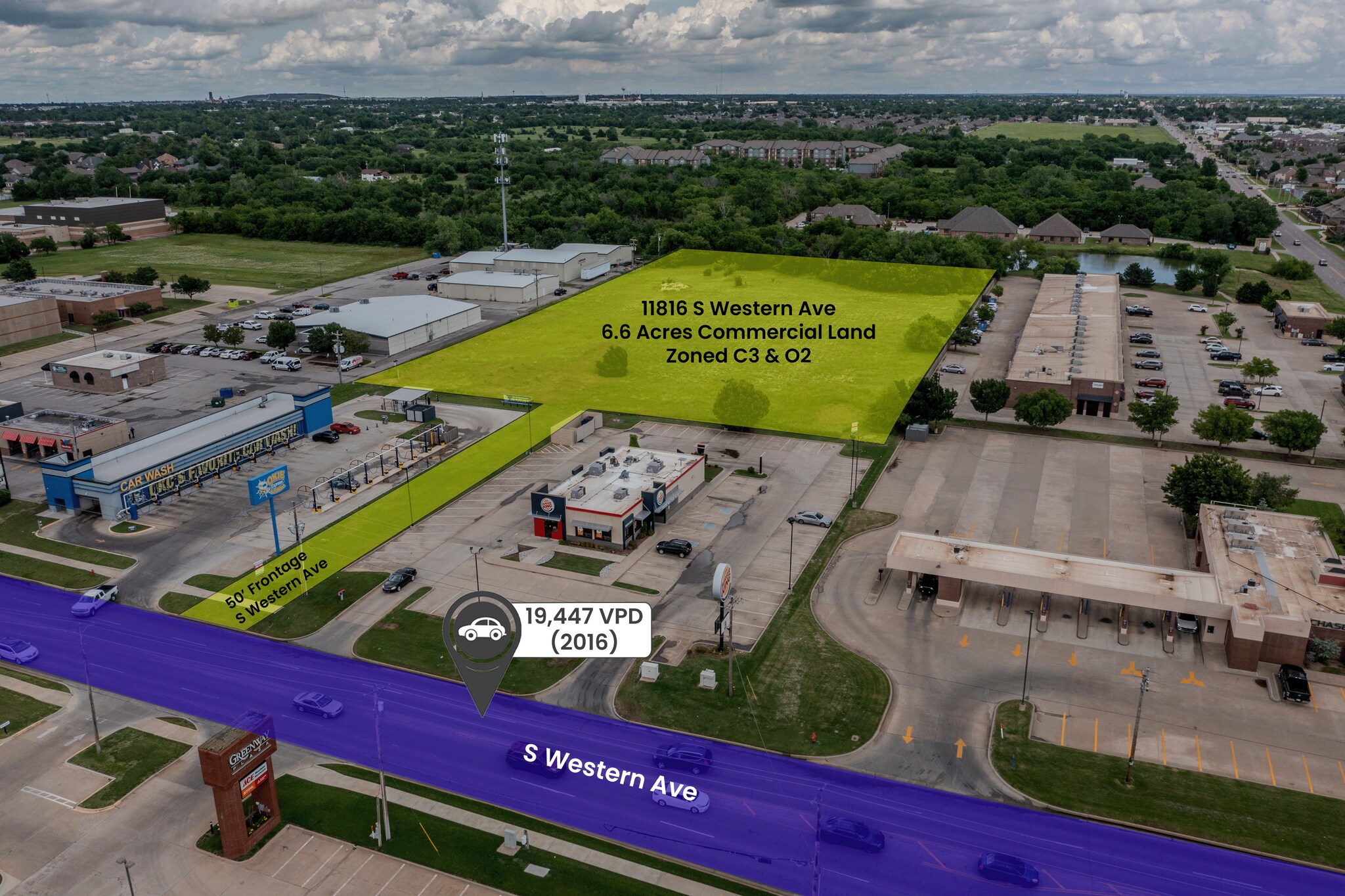 11816 S Western Ave, Oklahoma City, OK à vendre Photo principale- Image 1 de 17