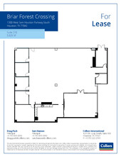 1300 W Sam Houston Pky S, Houston, TX for lease Floor Plan- Image 1 of 1