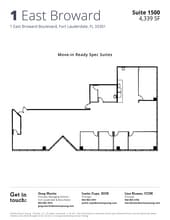 1 E Broward Blvd, Fort Lauderdale, FL for lease Floor Plan- Image 1 of 1