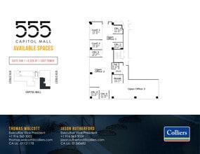 555 Capitol Mall, Sacramento, CA à louer Plan de site- Image 1 de 1