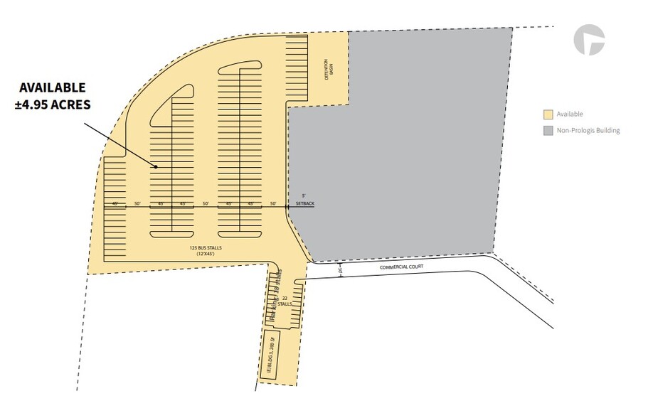 1055 E Commercial Ct, San Jose, CA for lease - Site Plan - Image 2 of 4