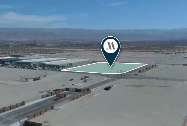 3.32-Acres N Indian Canyon Dr, Desert Hot Springs, CA à vendre - Aérien - Image 3 de 7