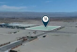 3.32-Acres N Indian Canyon Dr, Desert Hot Springs, CA - Aérien Vue de la carte - Image1