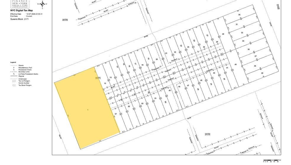 64-27-64-51 108th St, Forest Hills, NY à louer - Plan cadastral - Image 3 de 3