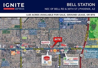 More details for NEC Bell Rd, Phoenix, AZ - Land for Lease