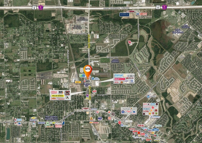 1814 Main St, Pearland, TX for lease - Building Photo - Image 3 of 4