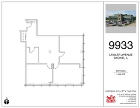 9933 Lawler Ave, Skokie, IL à louer Plan de site- Image 1 de 1