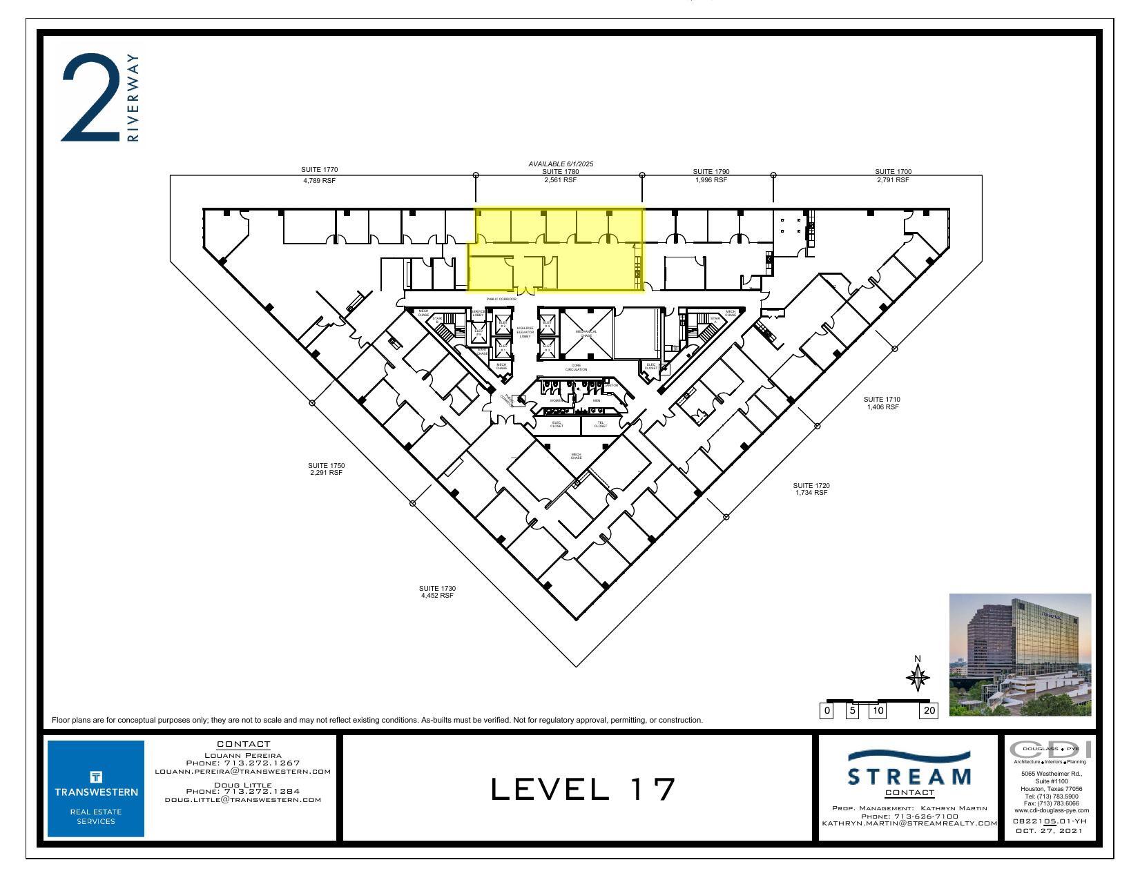 2 Riverway, Houston, TX for lease Floor Plan- Image 1 of 1