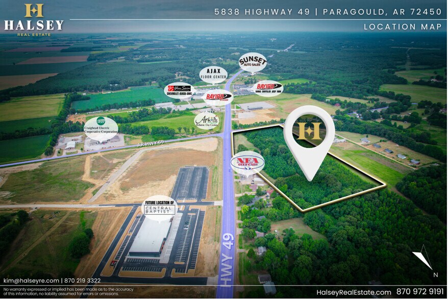 5838 US 49 Hwy, Paragould, AR for sale - Building Photo - Image 2 of 4