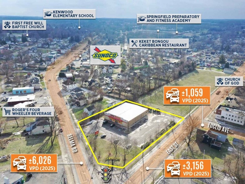 801 Selma Rd, Springfield, OH à vendre - Photo du bâtiment - Image 2 de 6