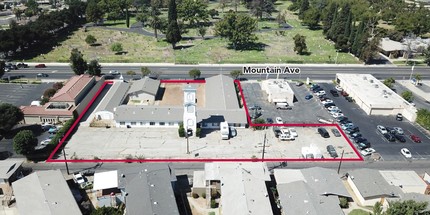 730 N Mountain Ave, Ontario, CA - Aérien  Vue de la carte - Image1