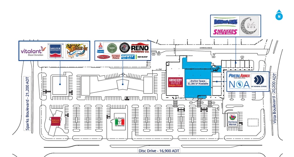 1200-1390 Disc Dr, Sparks, NV à louer - Plan de site - Image 1 de 1