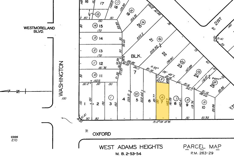 1930 S Oxford Ave, Los Angeles, CA à vendre - Plan cadastral - Image 2 de 99