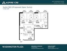4000 Washington, Houston, TX for lease Floor Plan- Image 1 of 1