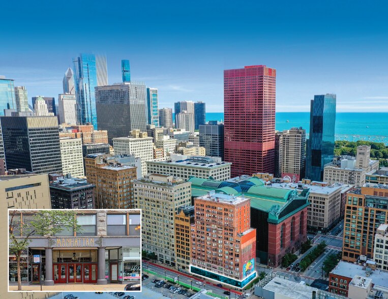 423-439 S Dearborn St, Chicago, IL à louer - Photo du bâtiment - Image 2 de 9