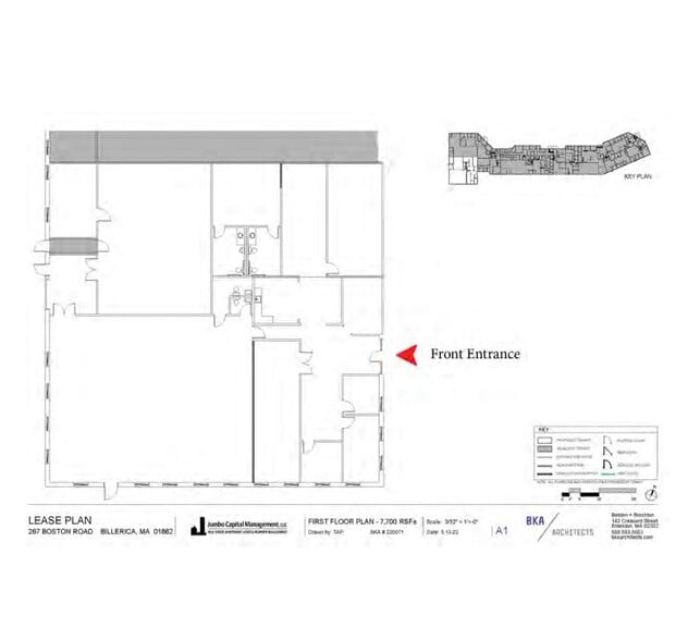 267 Boston Rd, North Billerica, MA for lease - Floor Plan - Image 3 of 8