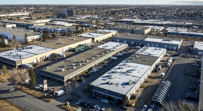 920 28th St NE, Calgary, AB for lease Aerial- Image 2 of 7