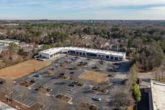 735 N Main St, Alpharetta, GA - Aerial  map view