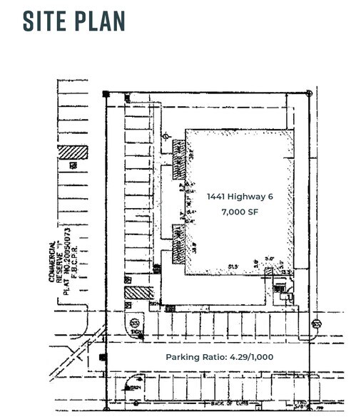 1441 Highway 6, Sugar Land, TX à louer - Plan de site - Image 3 de 3