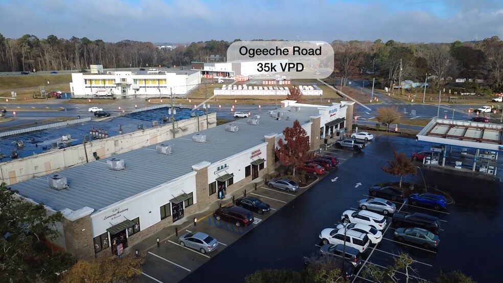 1940 Mills B Lane Blvd Spur, Savannah, GA for lease - Aerial - Image 2 of 7