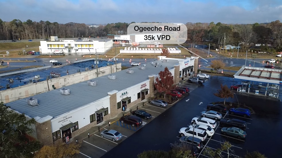 1940 Mills B Lane Blvd Spur, Savannah, GA à louer - Aérien - Image 2 de 7