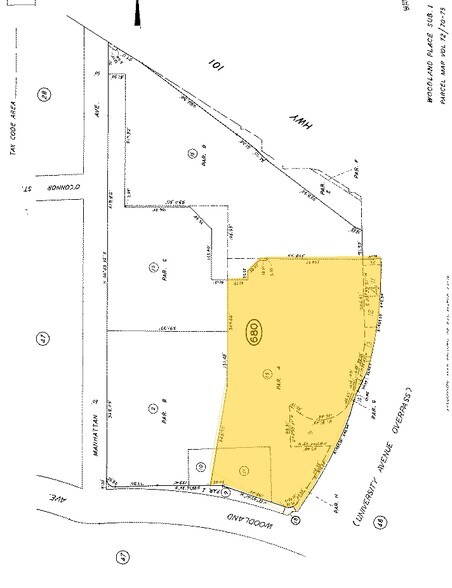 1950 University Ave, East Palo Alto, CA à louer - Plan cadastral - Image 3 de 11