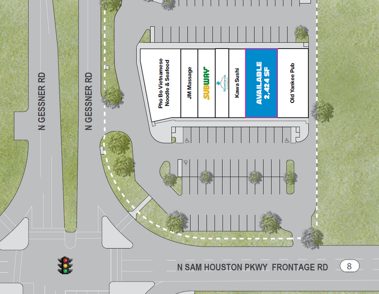 Beltway 8 & Gessner, Houston, TX for lease - Building Photo - Image 3 of 24