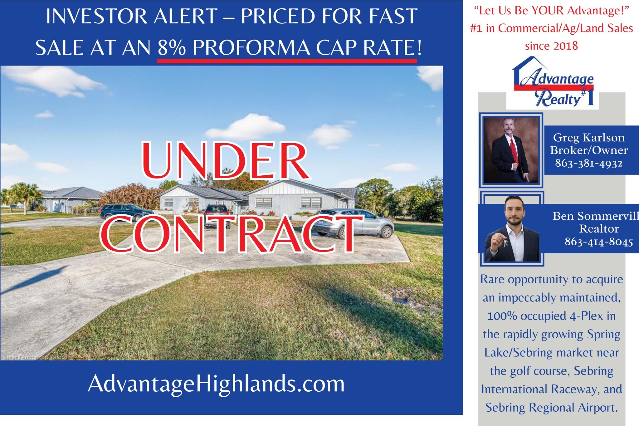 6213 Candler Ter, Sebring, FL à vendre Photo du bâtiment- Image 1 de 32