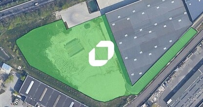 La Courneuve, SSD - Aerial  map view