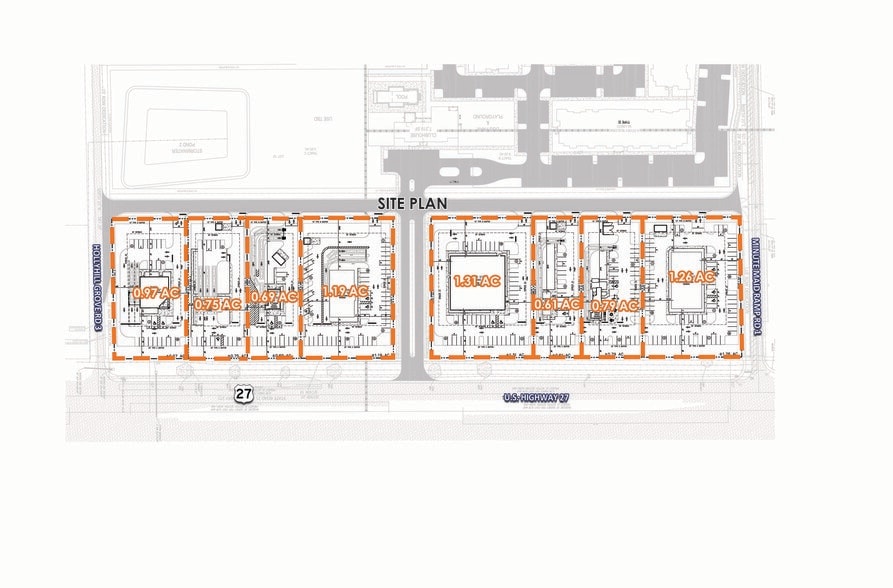 US 27 and Minute Maid Ramp Rd Rd, Davenport, FL for sale - Aerial - Image 2 of 4