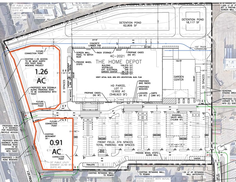 Interstate 35 & West University Dr, Denton, TX à louer - Plan de site - Image 2 de 2