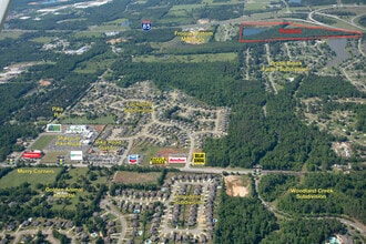 U.S. Hwy 80 Hwy, Pike Road, AL - AÉRIEN  Vue de la carte