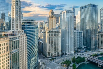 35 E Wacker Dr, Chicago, IL - AÉRIEN  Vue de la carte