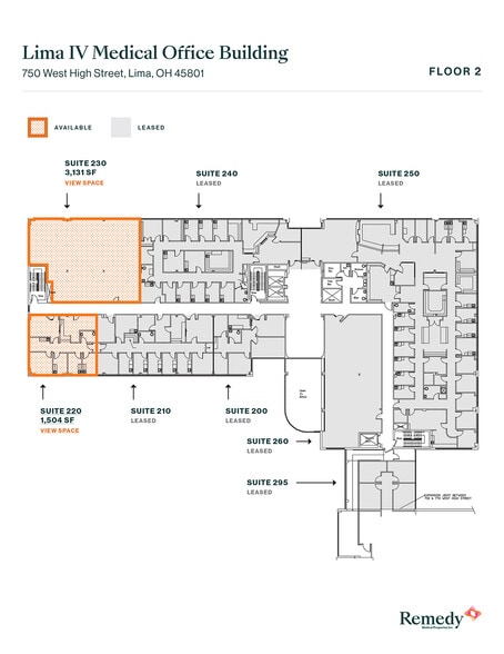 750 W High St, Lima, OH for lease - Floor Plan - Image 3 of 5