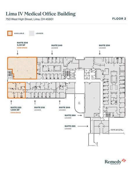 750 W High St, Lima, OH à louer - Plan d’étage - Image 3 de 5