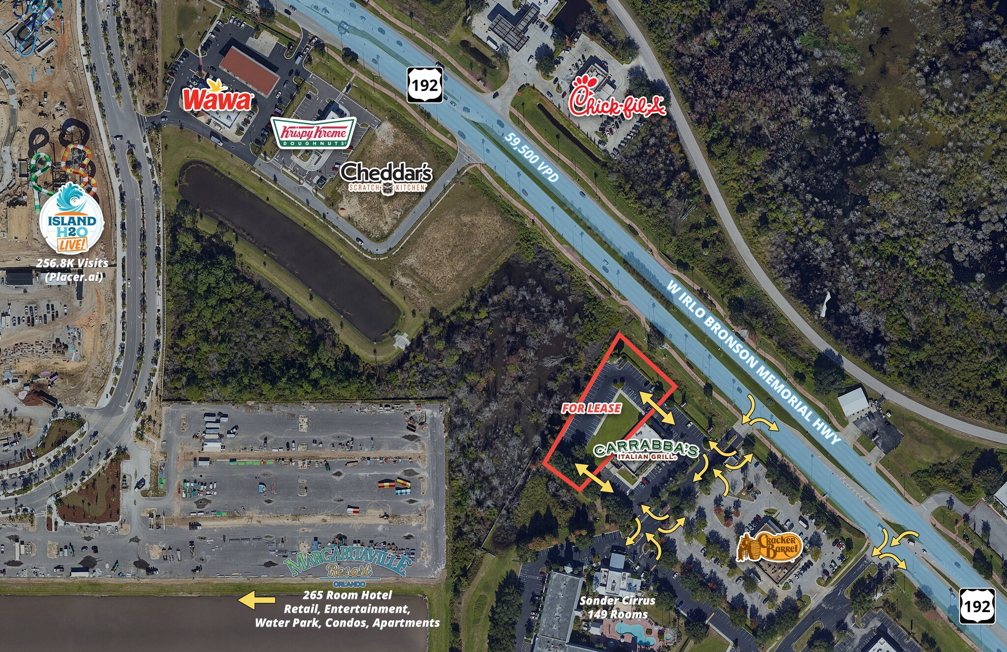 7890 Irlo Bronson Memorial Hwy, Kissimmee, FL à louer Photo principale- Image 1 de 2