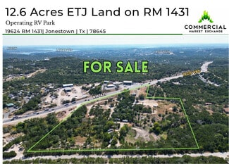 Plus de détails pour 19624 Highway 1431, Jonestown, TX - Terrain à vendre