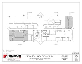 1960 Technology Dr, Troy, MI for lease Floor Plan- Image 2 of 2