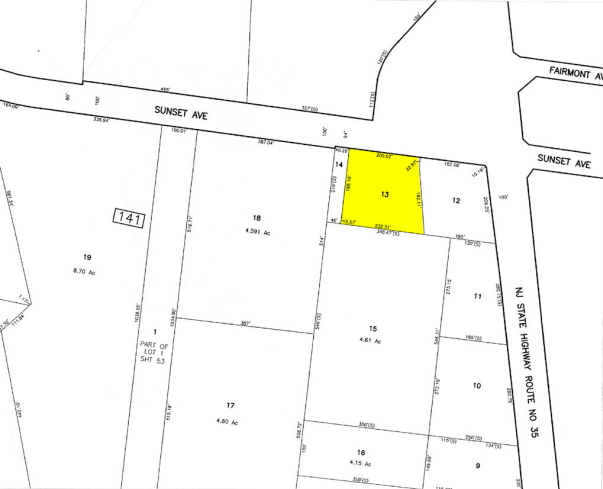 Plus de détails pour 3404 Sunset Ave, Ocean, NJ - Terrain à louer