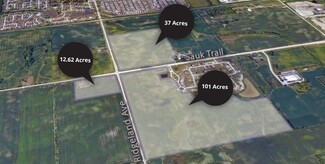 Plus de détails pour Sauk Trail & Ridgeland Ave, Richton Park, IL - Terrain à vendre