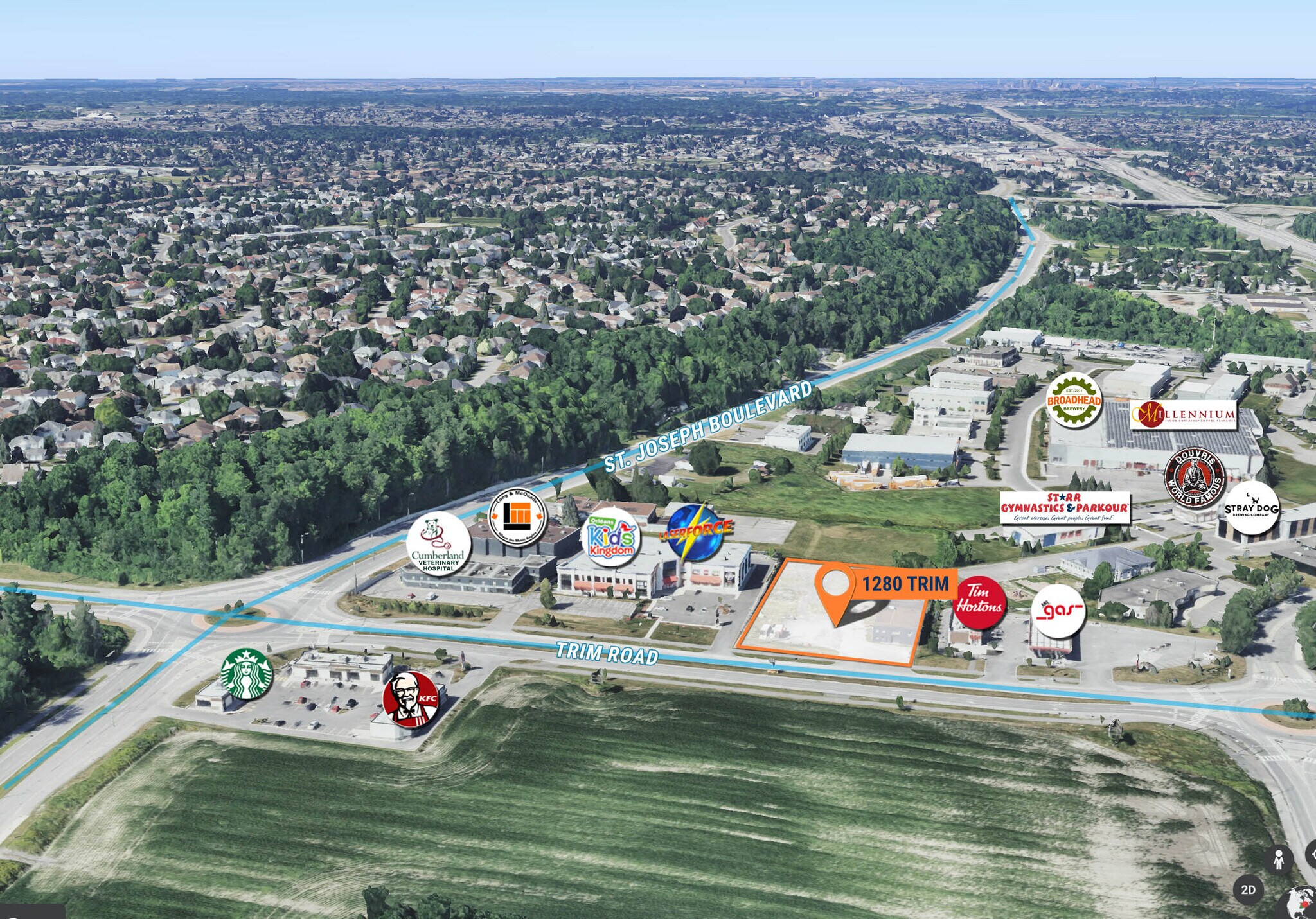 1280 Trim Rd, Ottawa, ON for lease Building Photo- Image 1 of 3